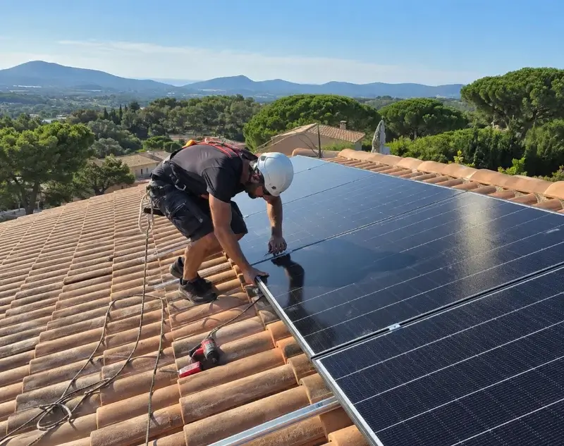 Installateur panneaux solaires Campsegret — pose photovoltaïque sur toiture